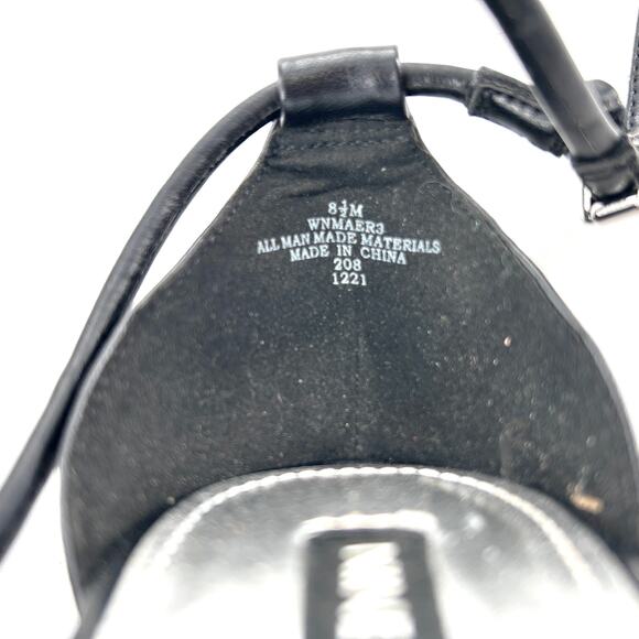 Nine West Maer Block Heels 8.5 NWOT Sandals Party Glam Cocktail - Picture 4 of 8